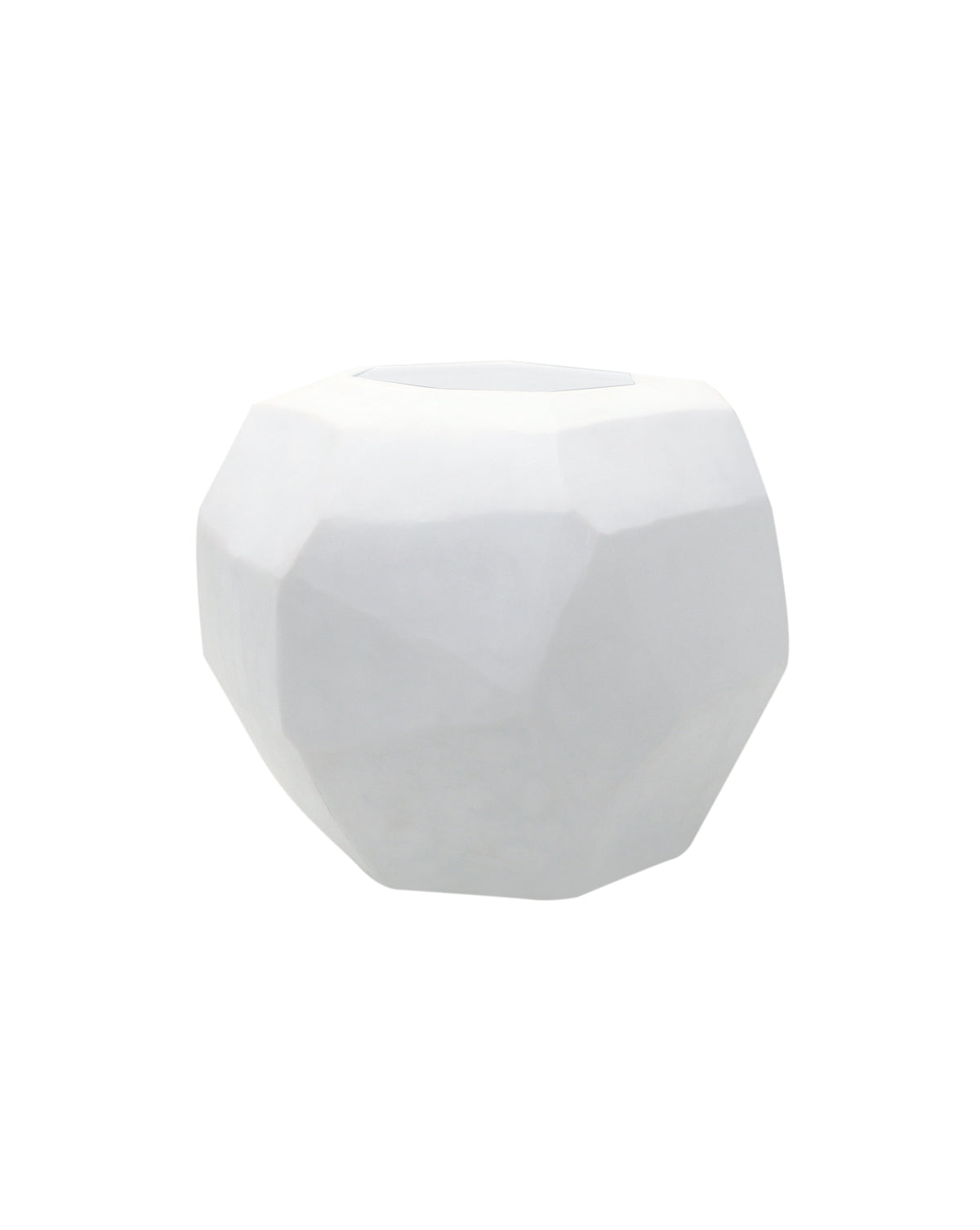 Cubistic Round Glass Vase