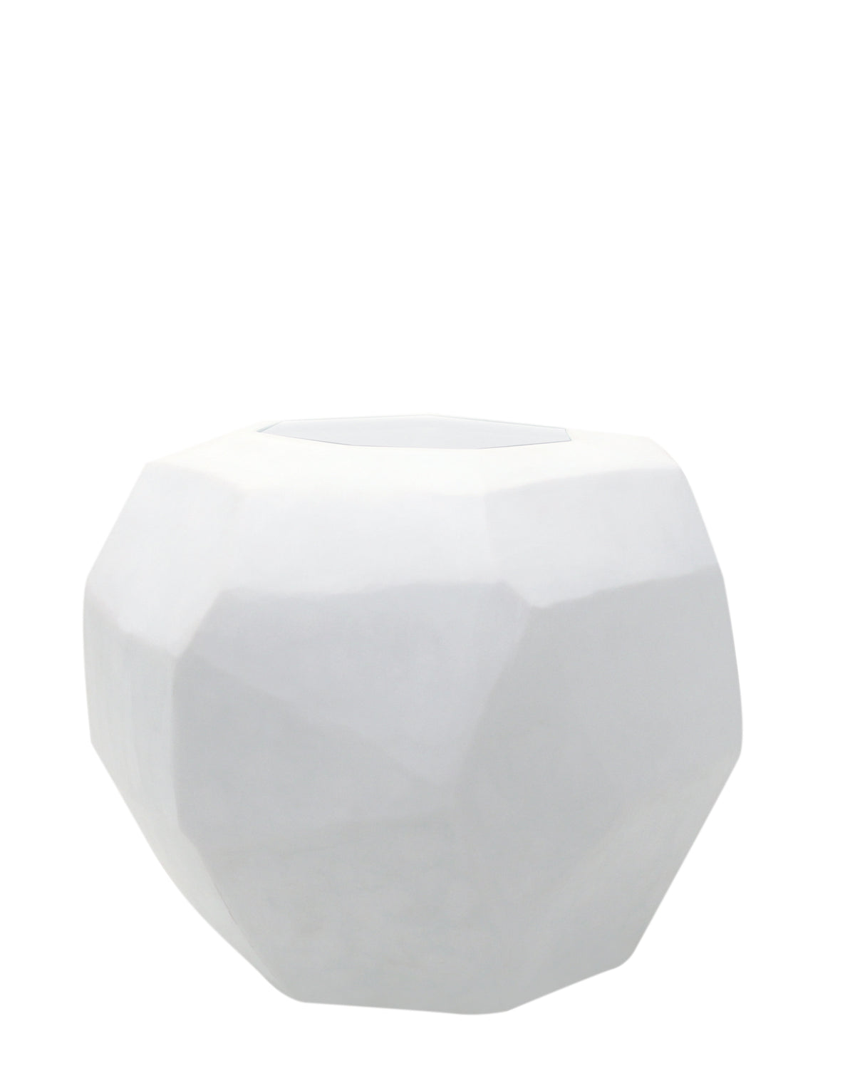 Cubistic Round Glass Vase