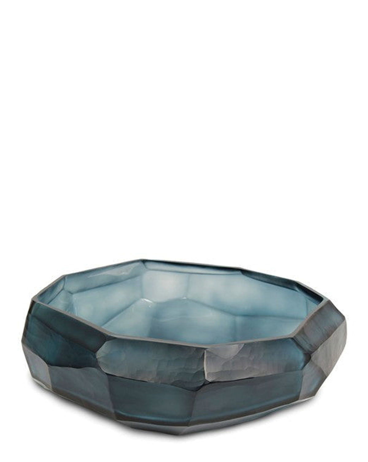 Cubistic Glass Bowl