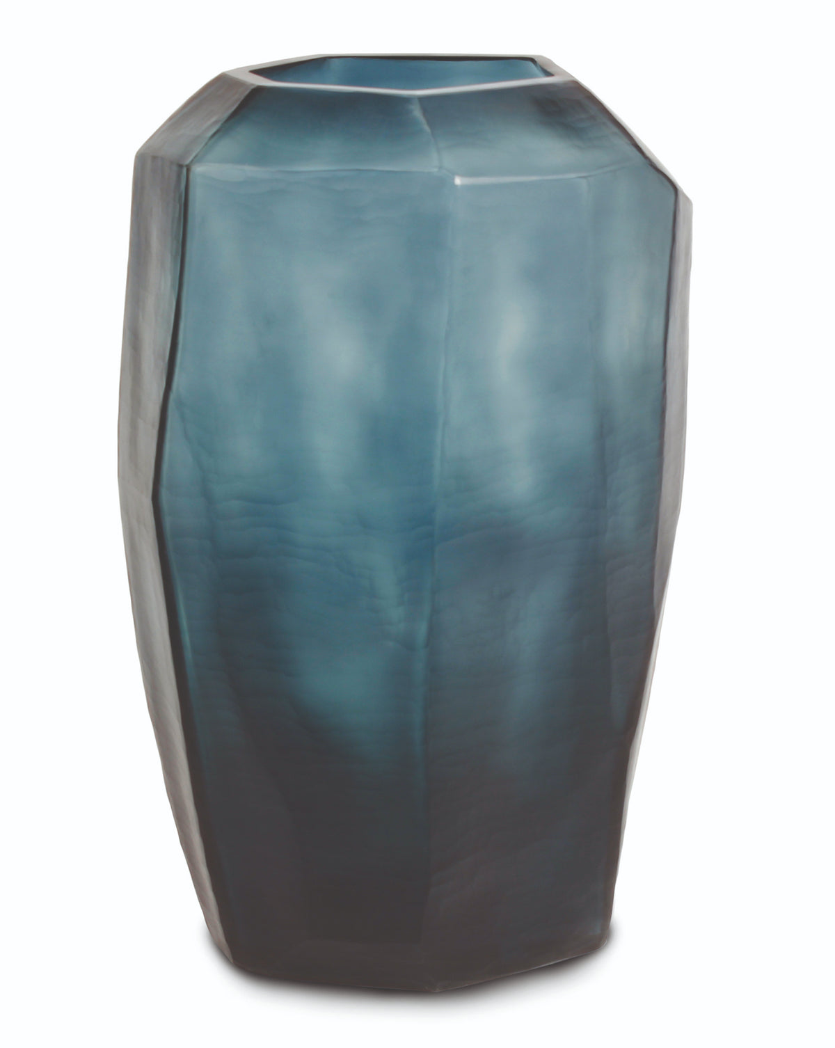 Cubistic Tall Glass Vase