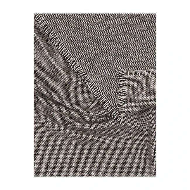 Dark Gray Cashmere Throw