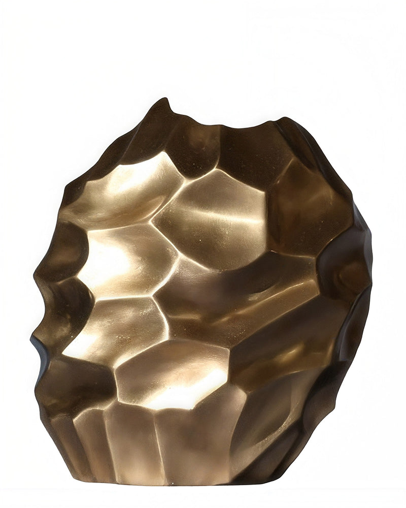 Gold Carved Vase