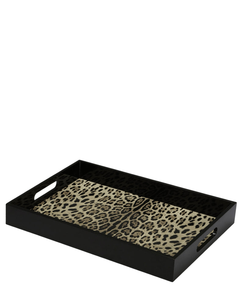 Leopard Rectangular Tray