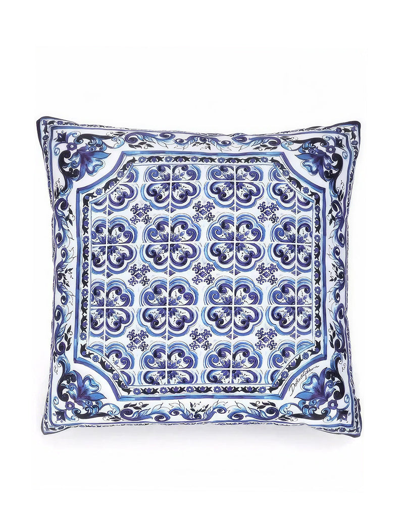 Blue Mediterraneo Duchess Pillow