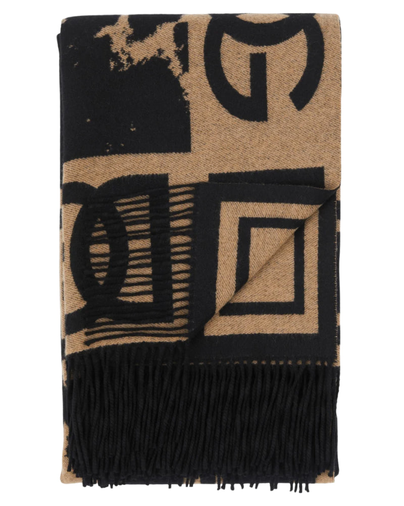 Leopard Cashmere Throw