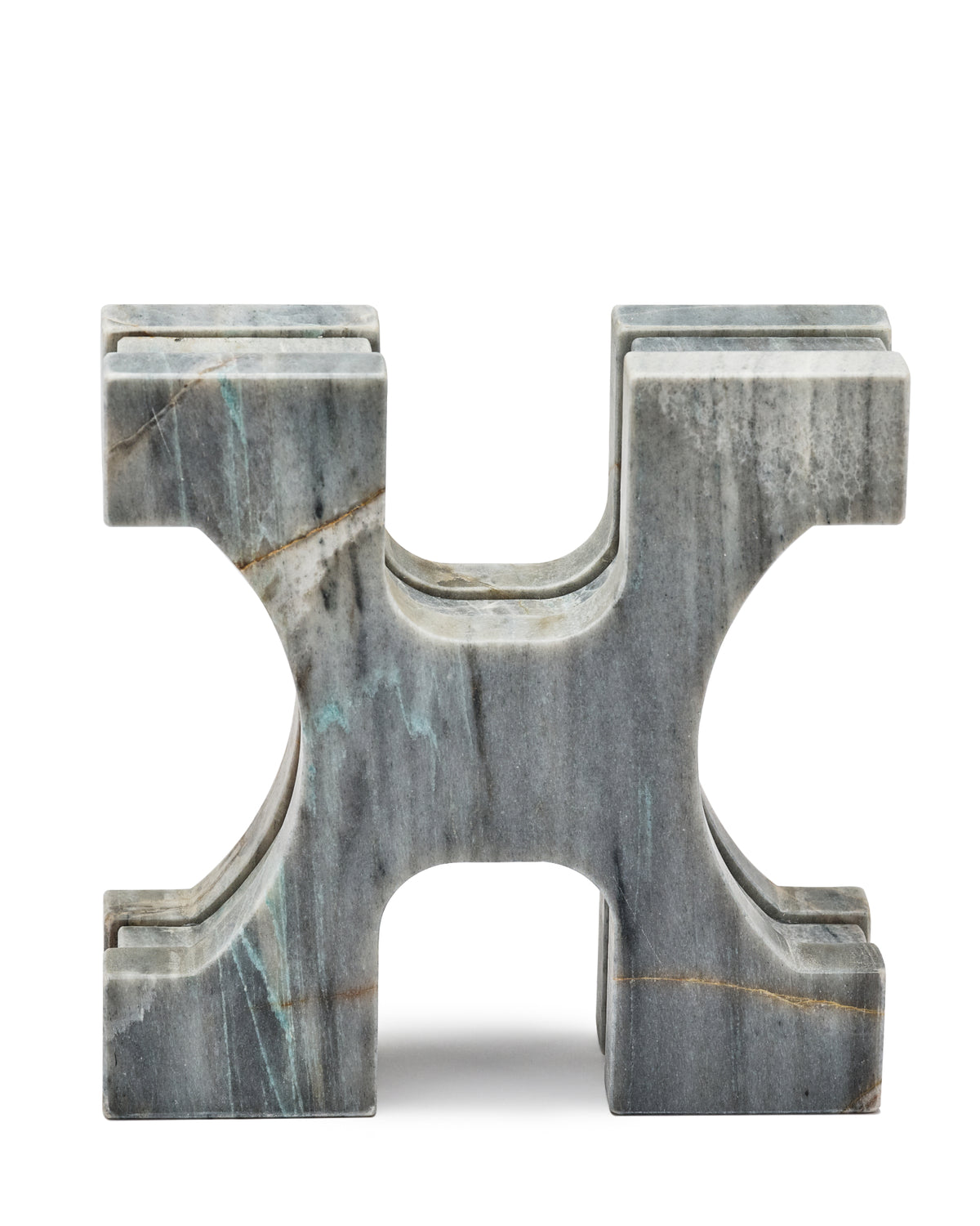 Element Blue Onyx Bookend