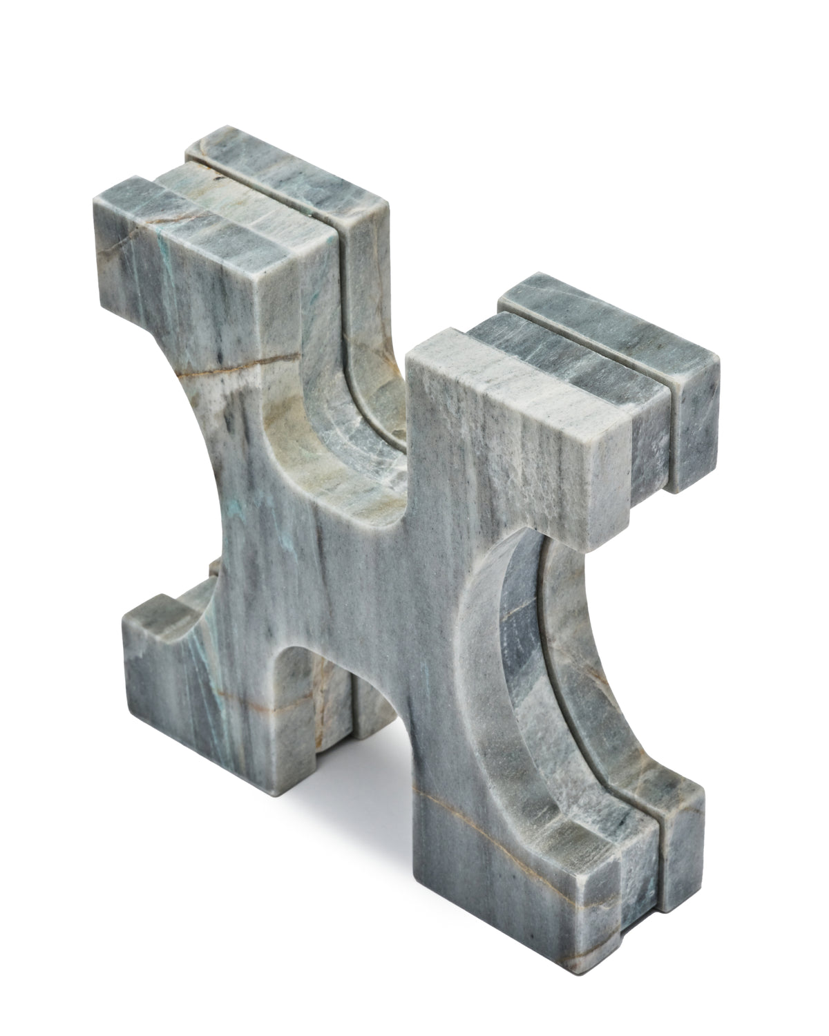 Element Blue Onyx Bookend