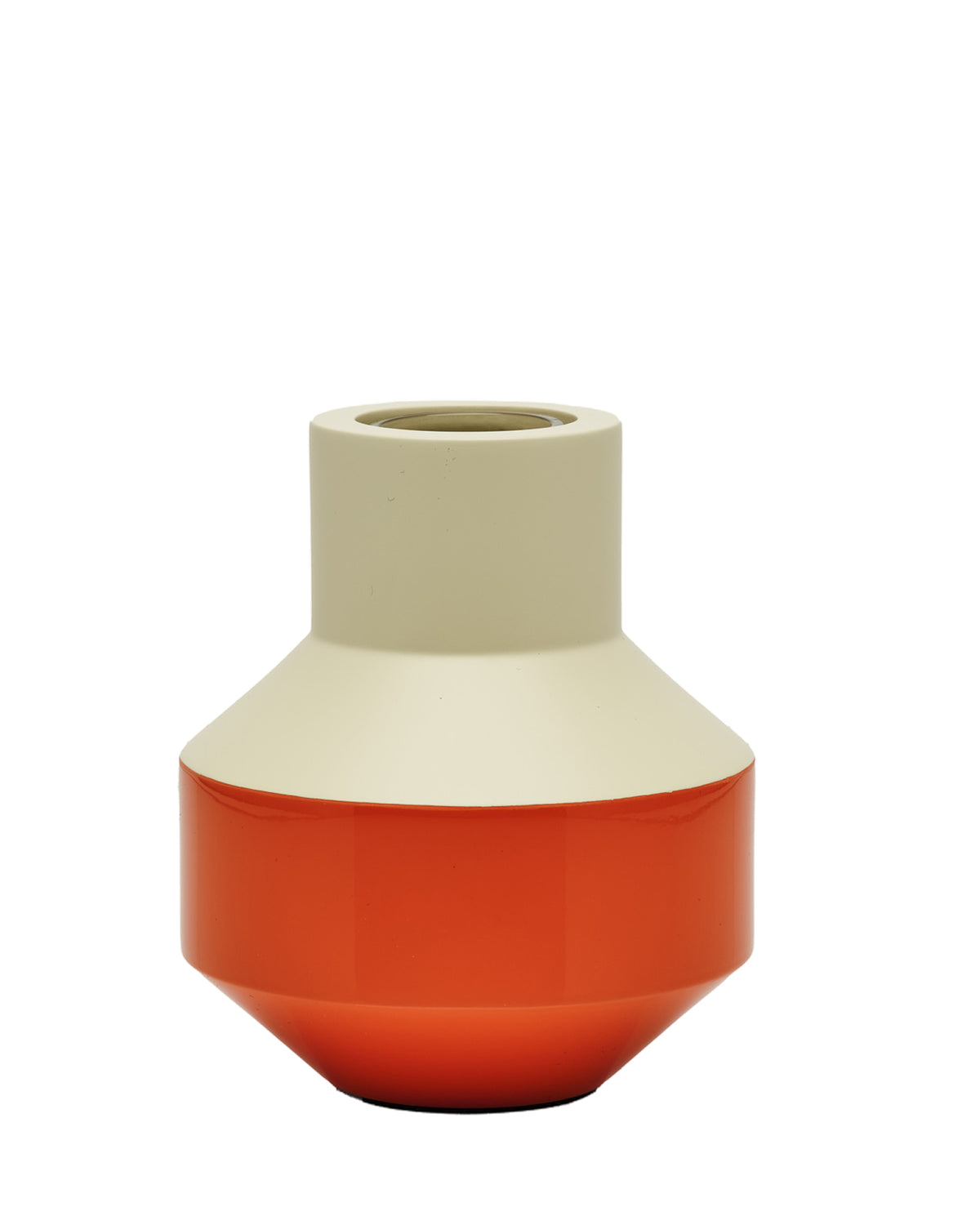 Lustro Lacquered Vase