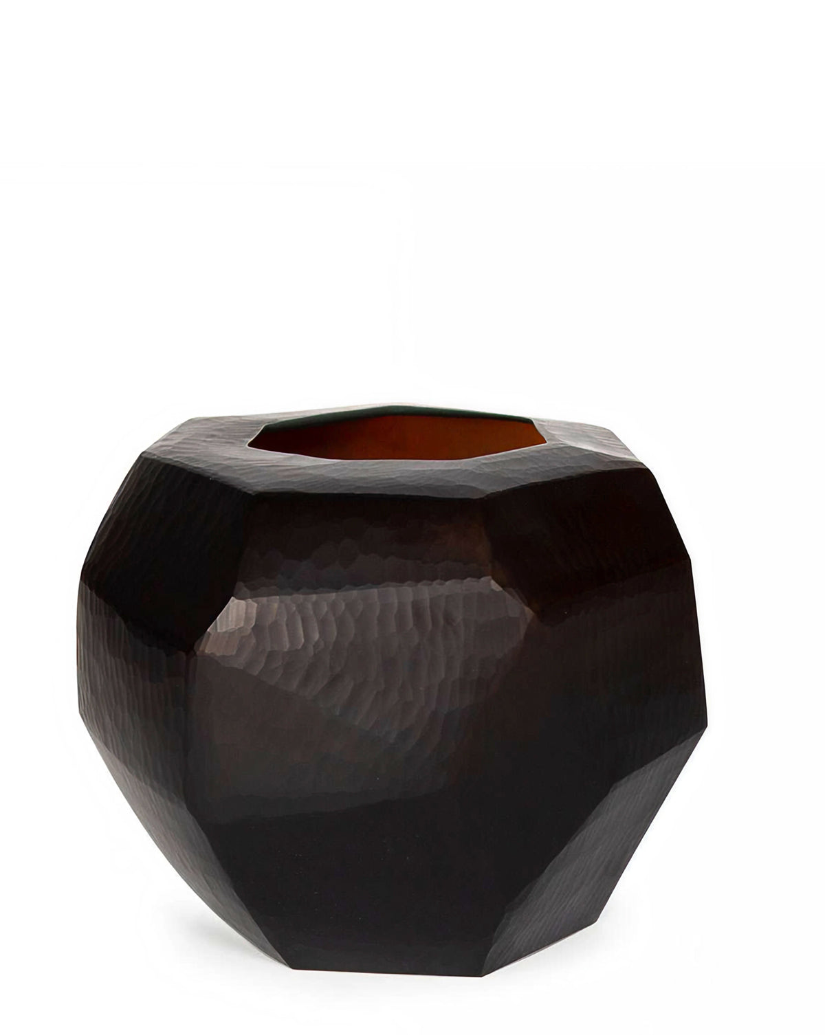 Cubistic Round Glass Vase