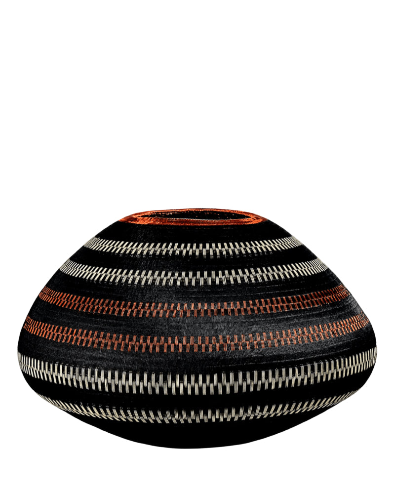 Anillos Large Woven Werregue Palm Vase
