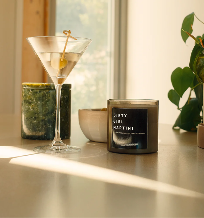 Dirty Girl Martini Candle