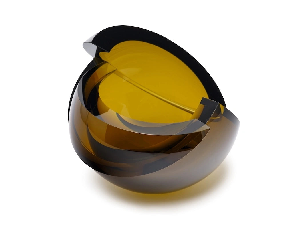 Small Armadillo Sphere Glass Vase