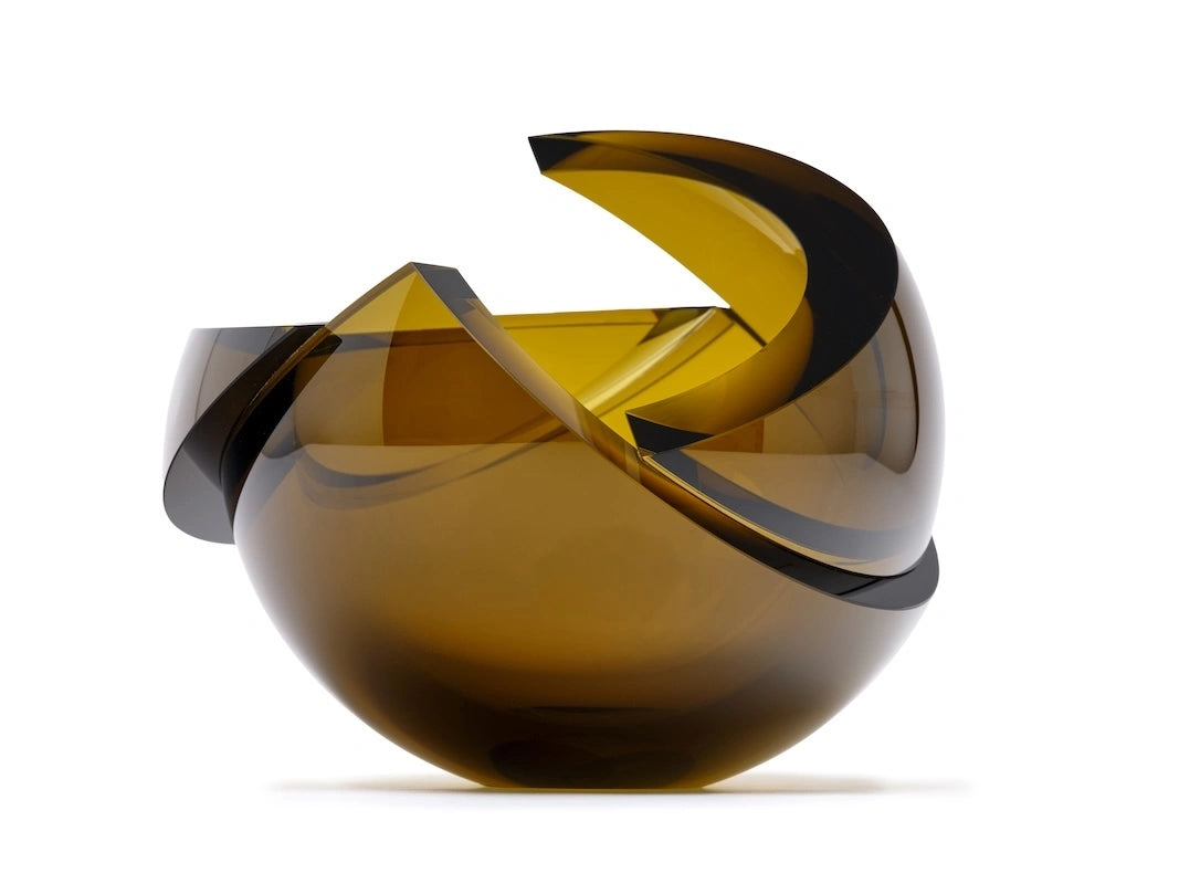 Small Armadillo Sphere Glass Vase