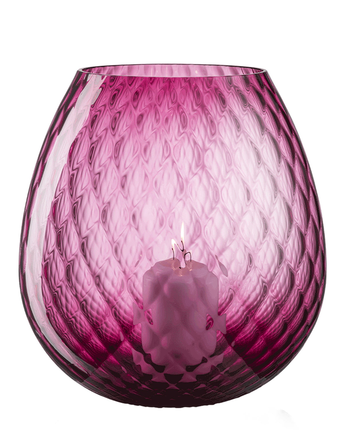 Macramé Murano Glass Candleholder (XXL)