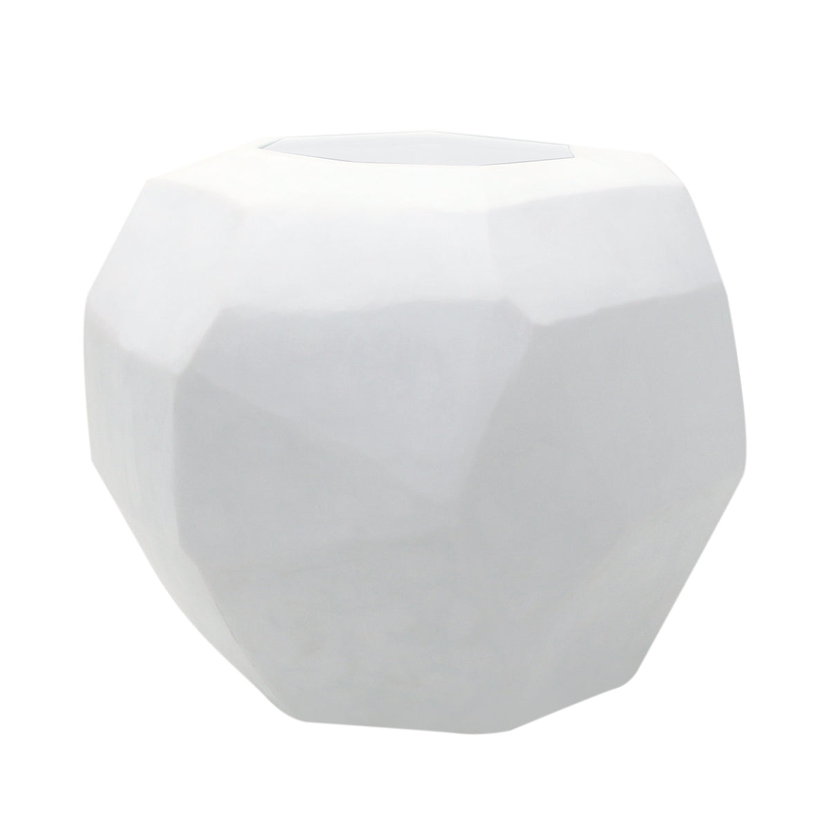 Cubistic Round Glass Vase