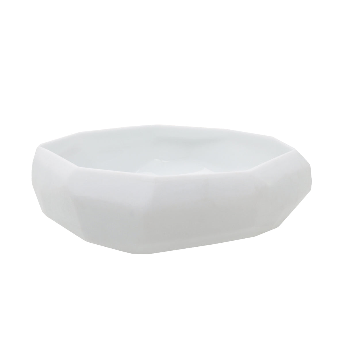 Cubistic Glass Bowl