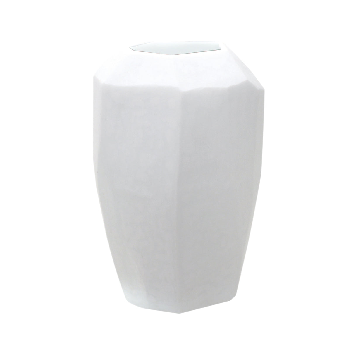 Cubistic Tall Glass Vase