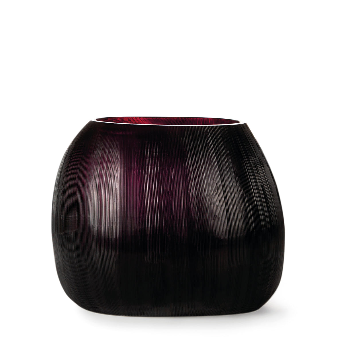 Clemente Round Glass Vase