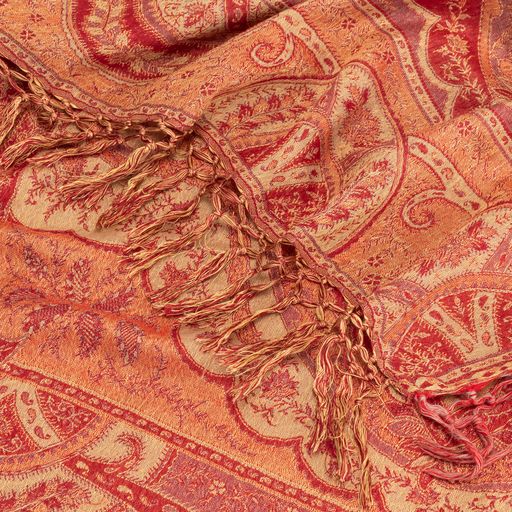 Paisley Silk Throw