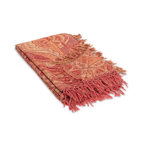 Paisley Silk Throw