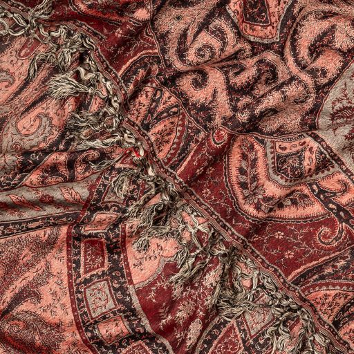 Paisley Silk Throw