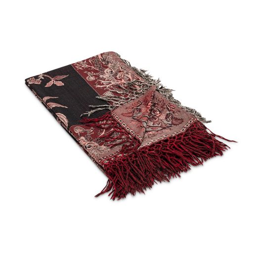 Silk Throw With Birds No. 2