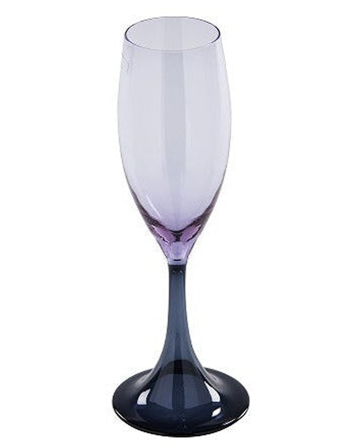 Blue Champagne Flute