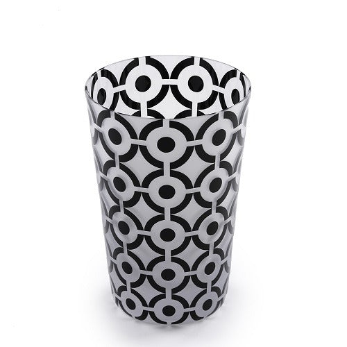 Polka Dot Tumbler Black