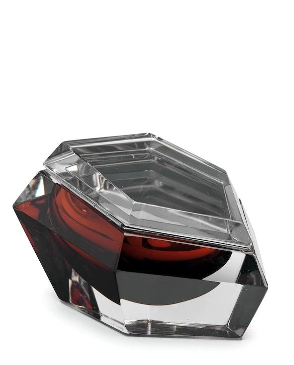 Karim Rashid Box Kastle Box by Karim Rashid for Purho - Clear/Bronze - Nest Casa