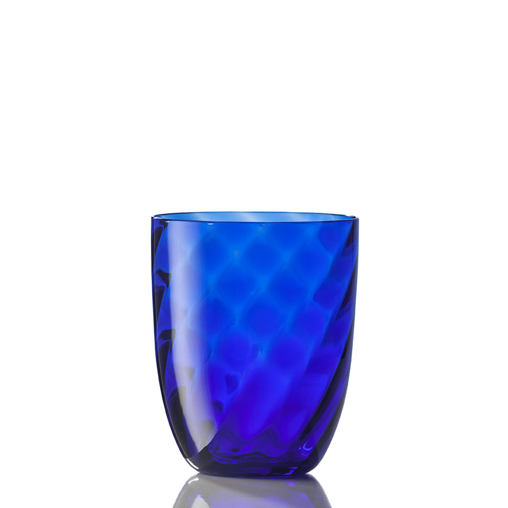 Idra Optic Twisted Glass Tumbler