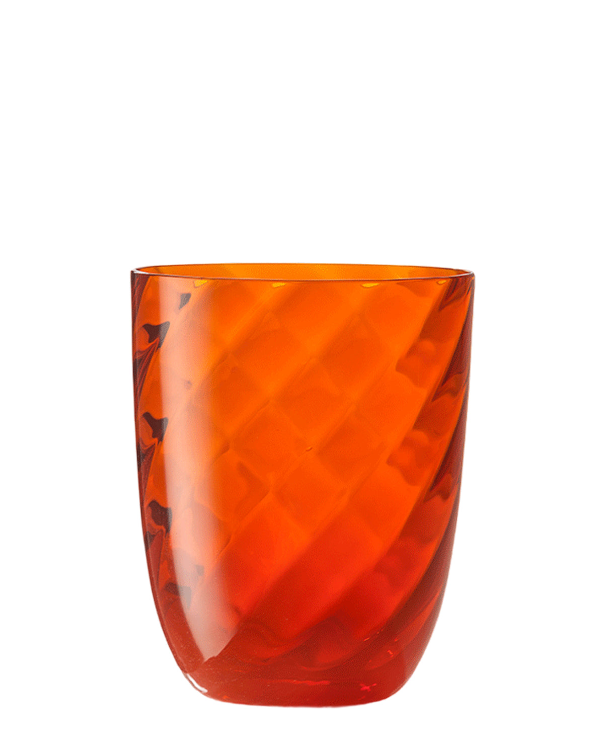 Idra Optic Twisted Glass Tumbler