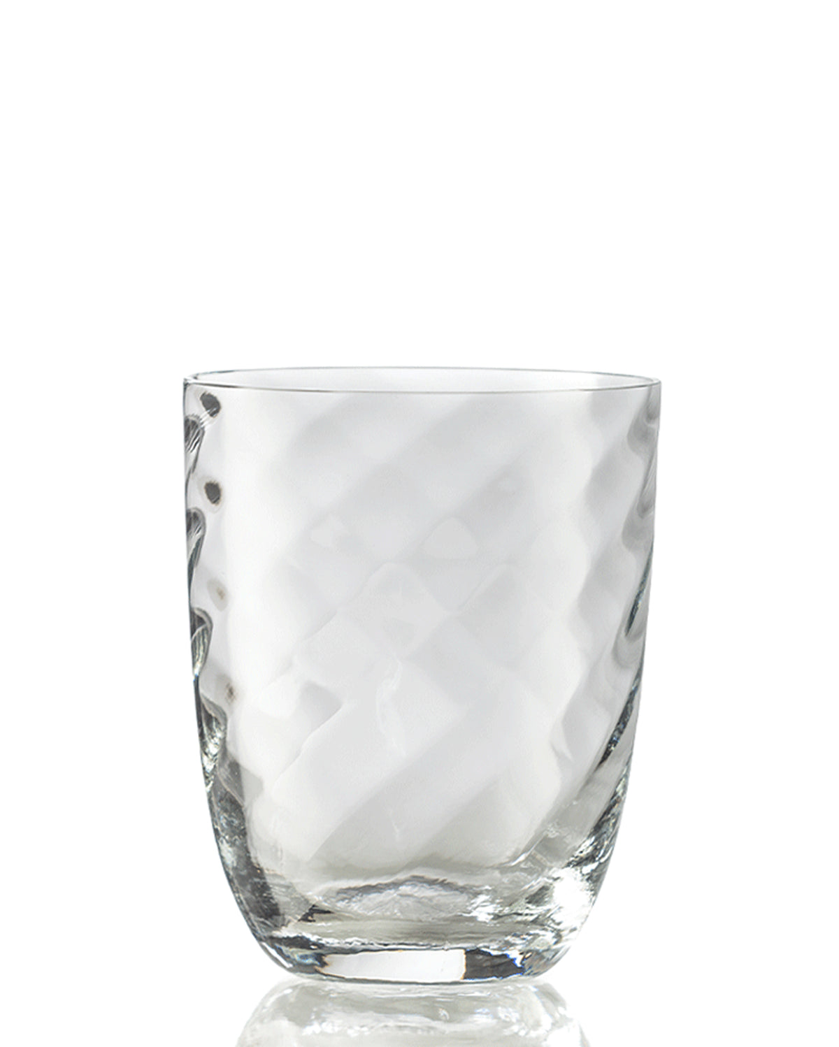 Idra Optic Twisted Glass Tumbler