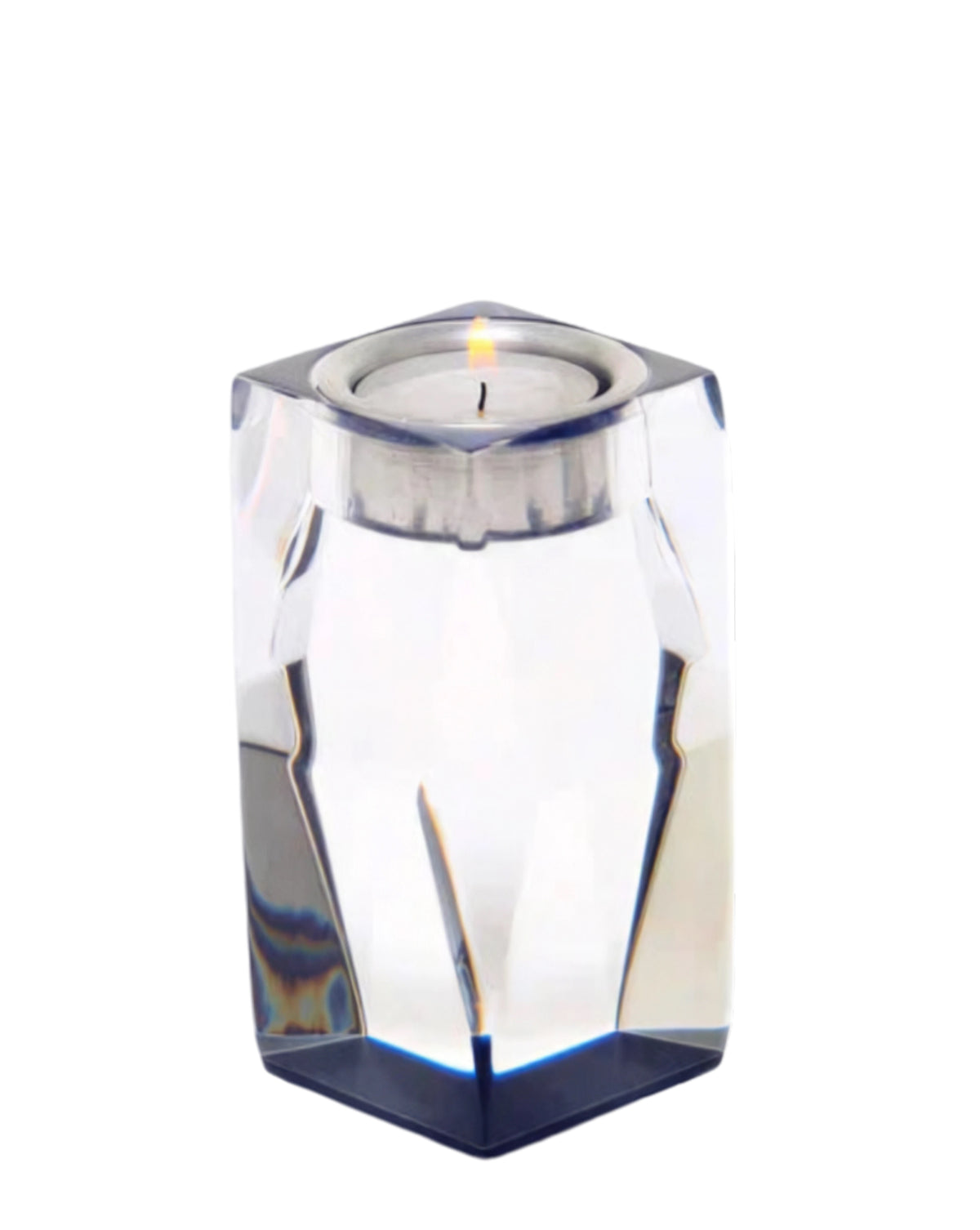 Voltage Tall Acrylic Candleholder