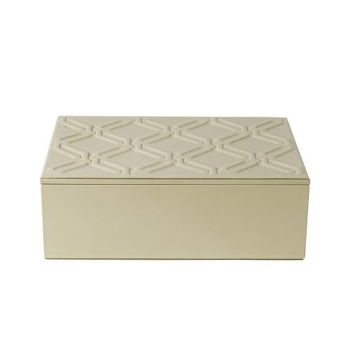 Chainlink Leather Jewelry Box
