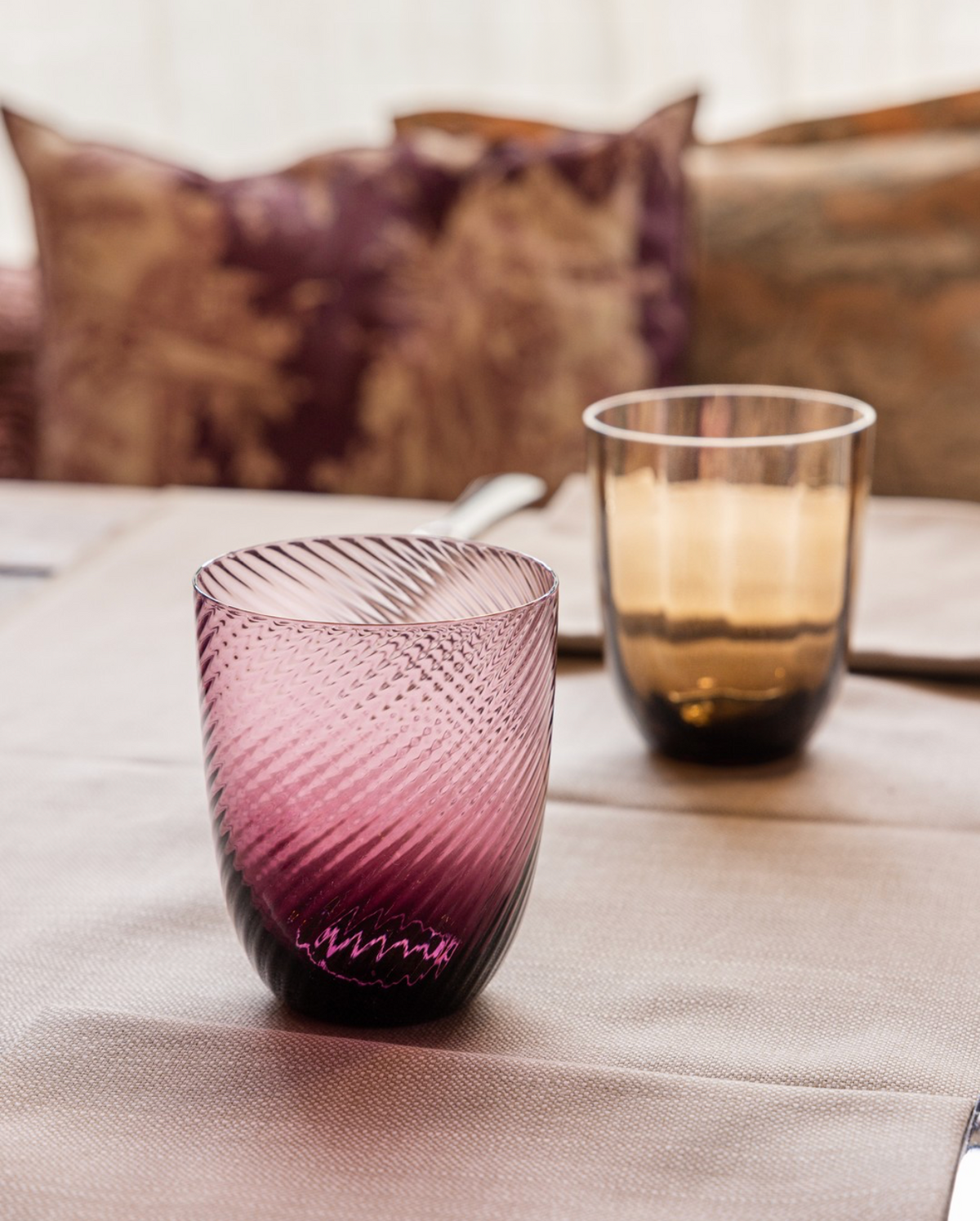 Idra Spiral Glass Tumbler