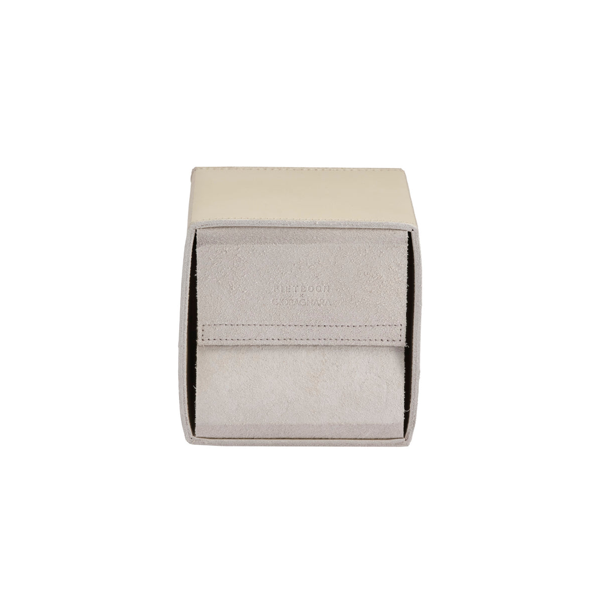 Fold Square Leather Tissue Holder