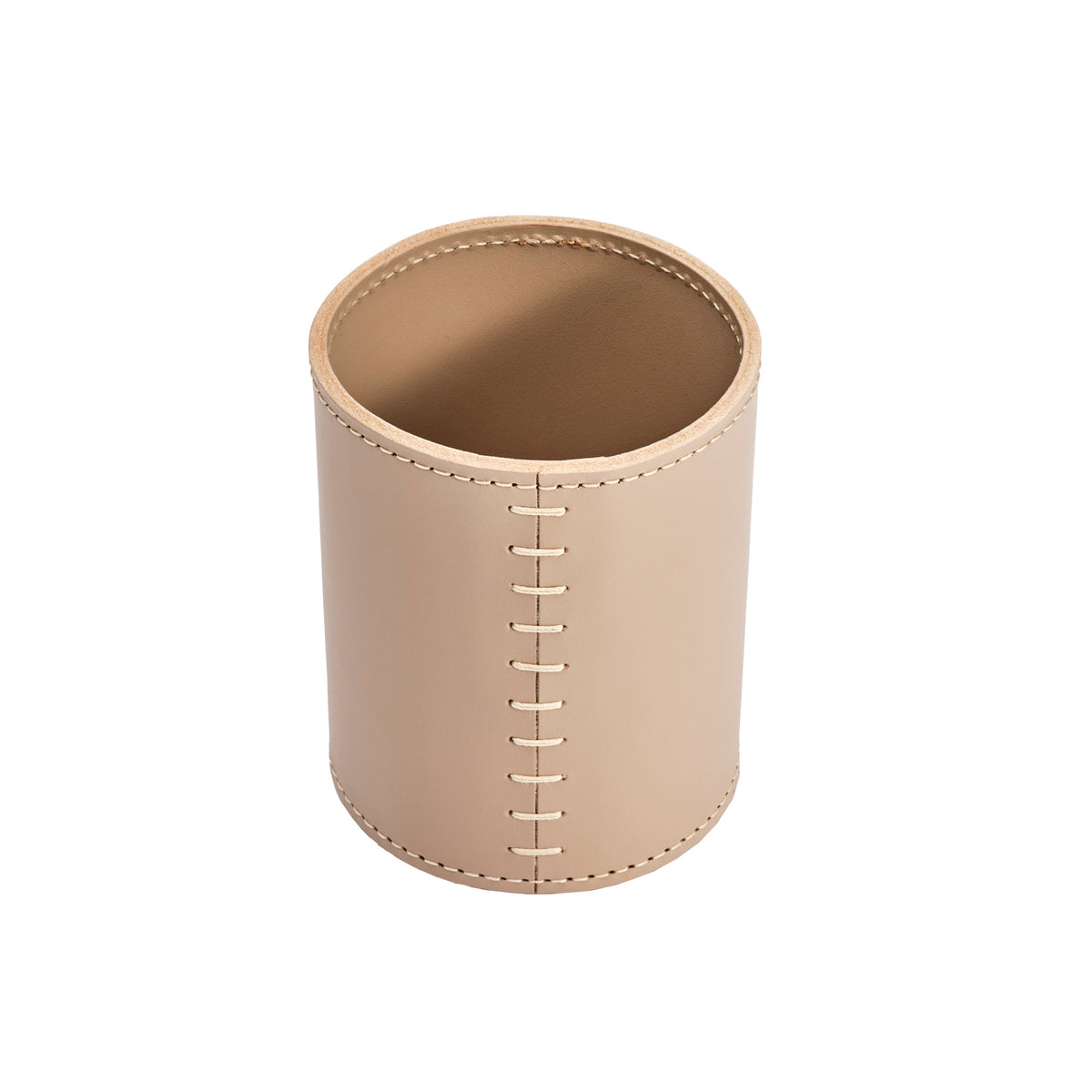 Todi Round Leather Pen Holder