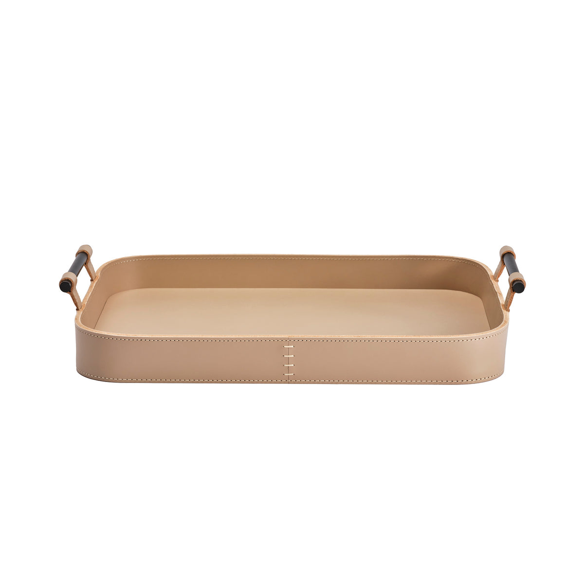 Portofino Small Rectangular Leather Tray