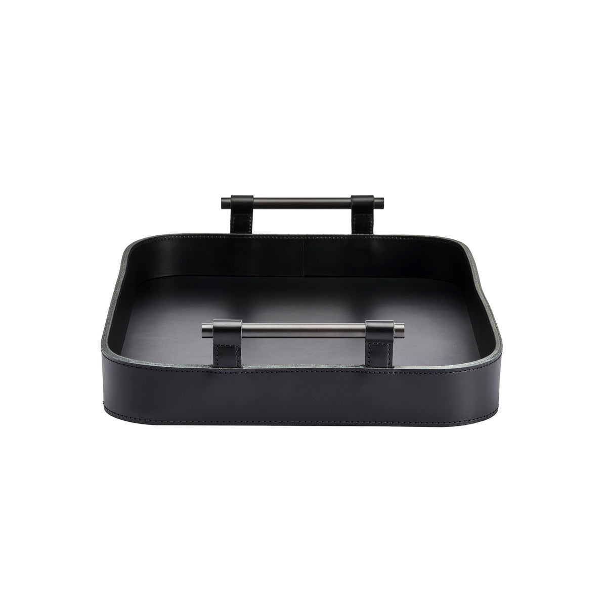 Portofino Small Rectangular Leather Tray