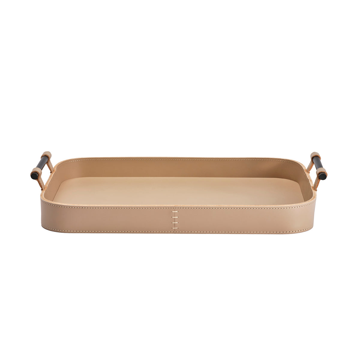 Portofino Large Rectangular Leather Tray