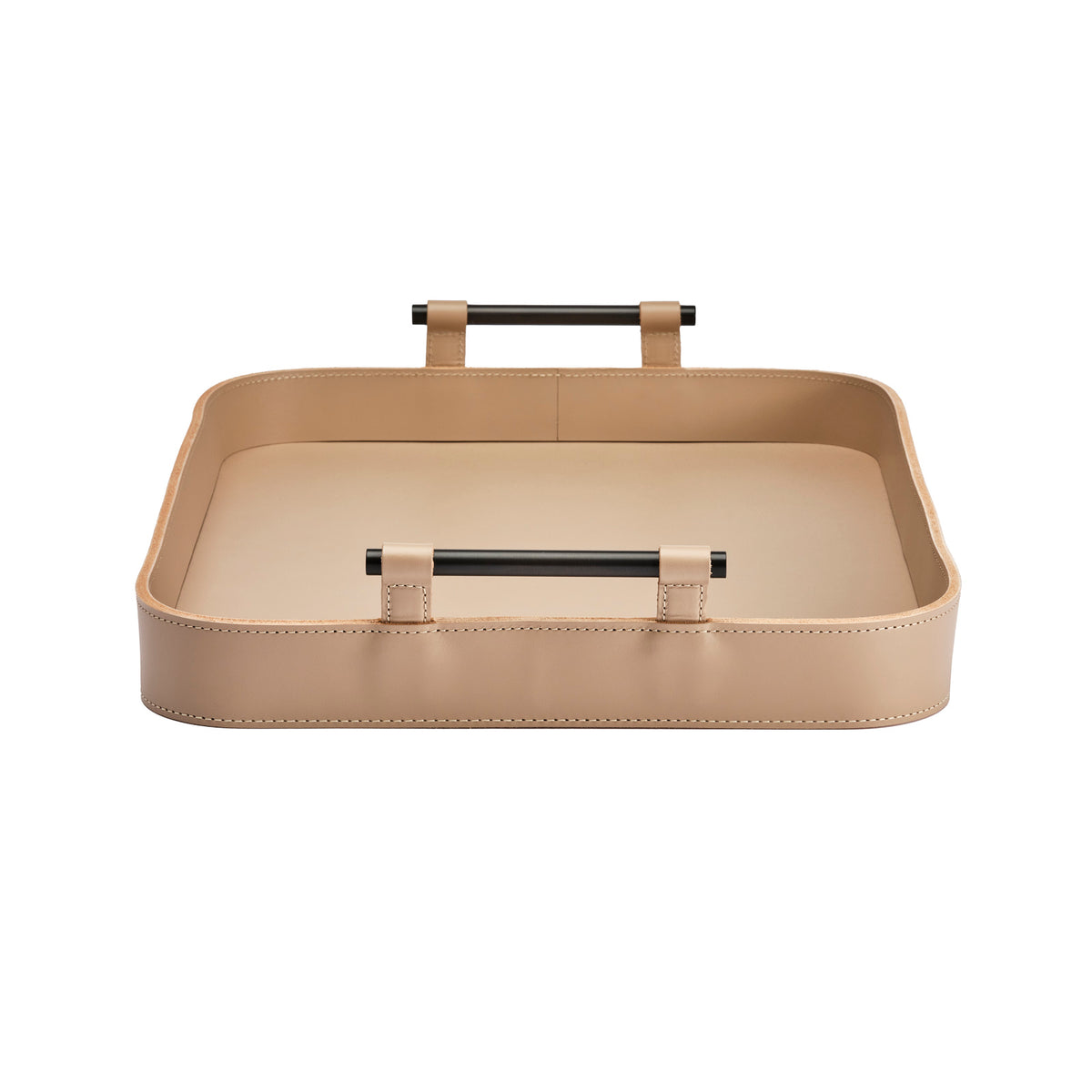 Portofino Large Rectangular Leather Tray