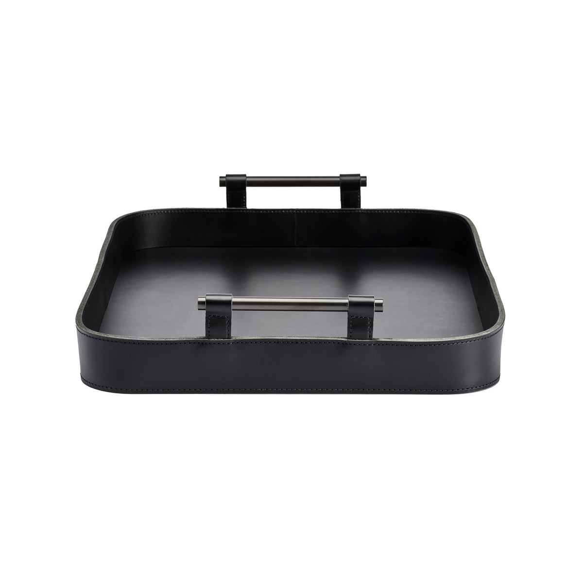 Portofino Large Rectangular Leather Tray