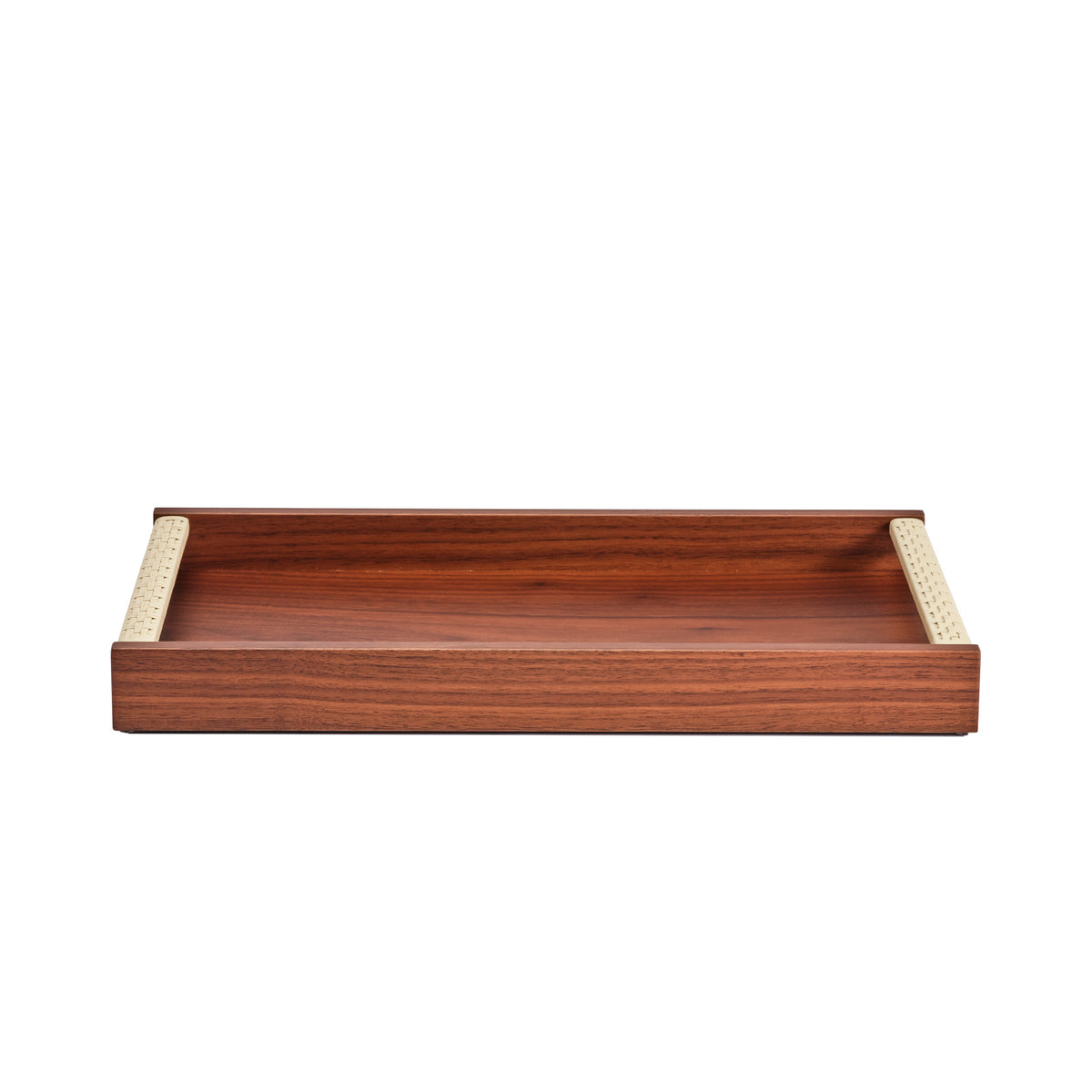 Dama Small Tray With Leather Handles