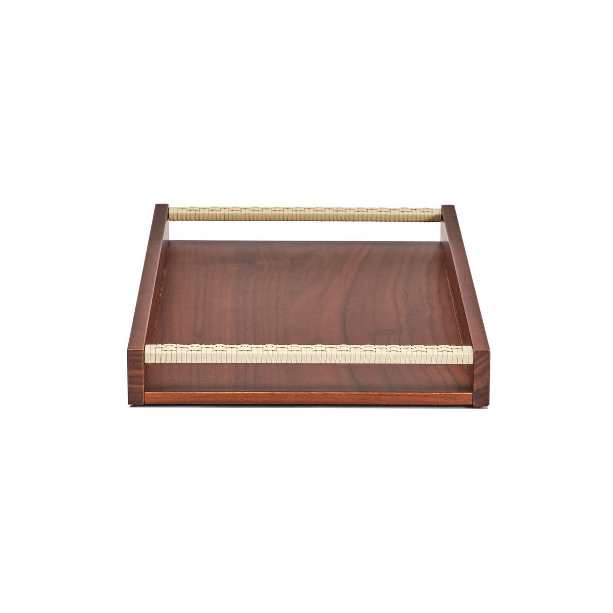 Dama Small Tray With Leather Handles