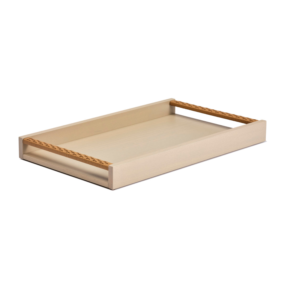 Dama Small Tray With Leather Handles