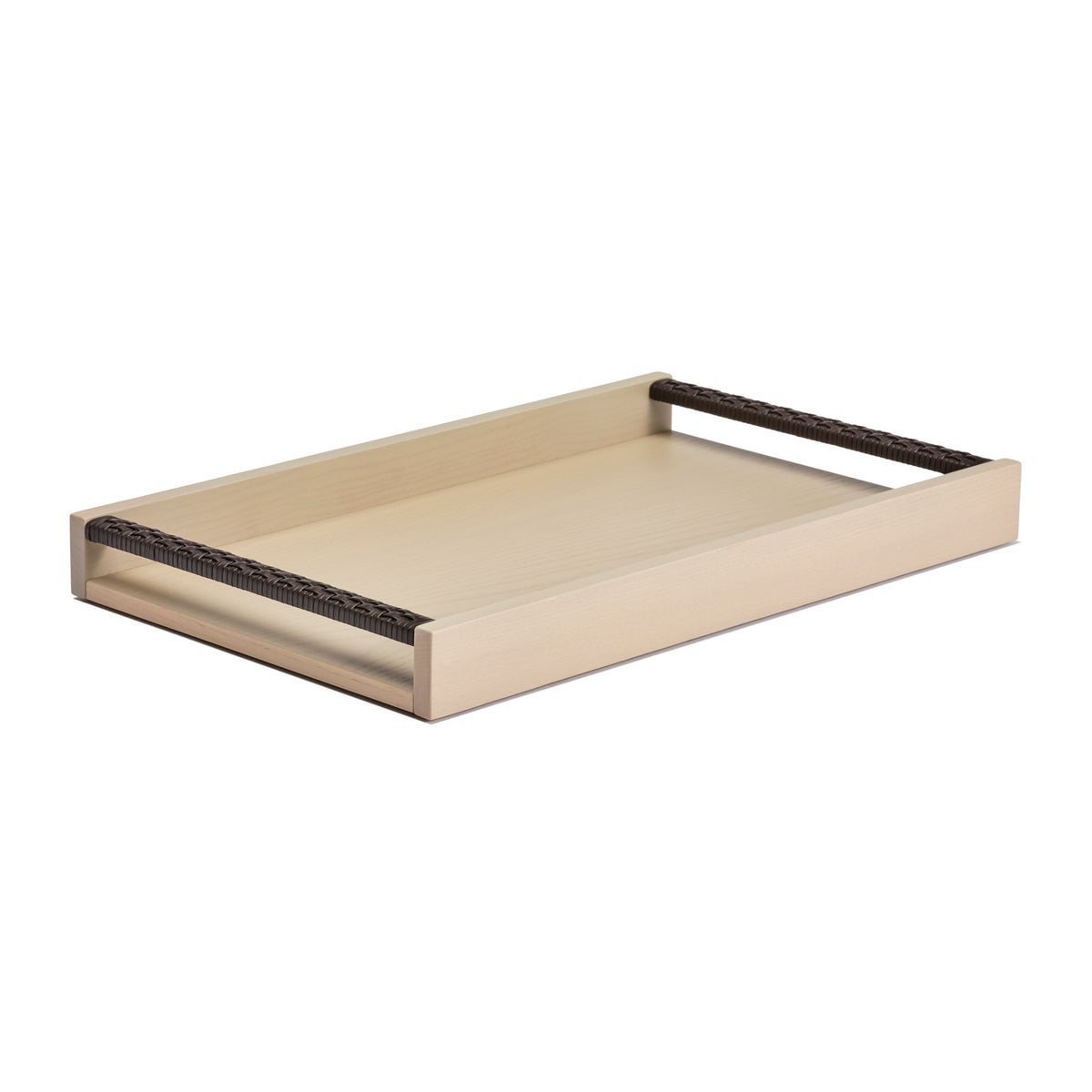 Dama Small Tray With Leather Handles