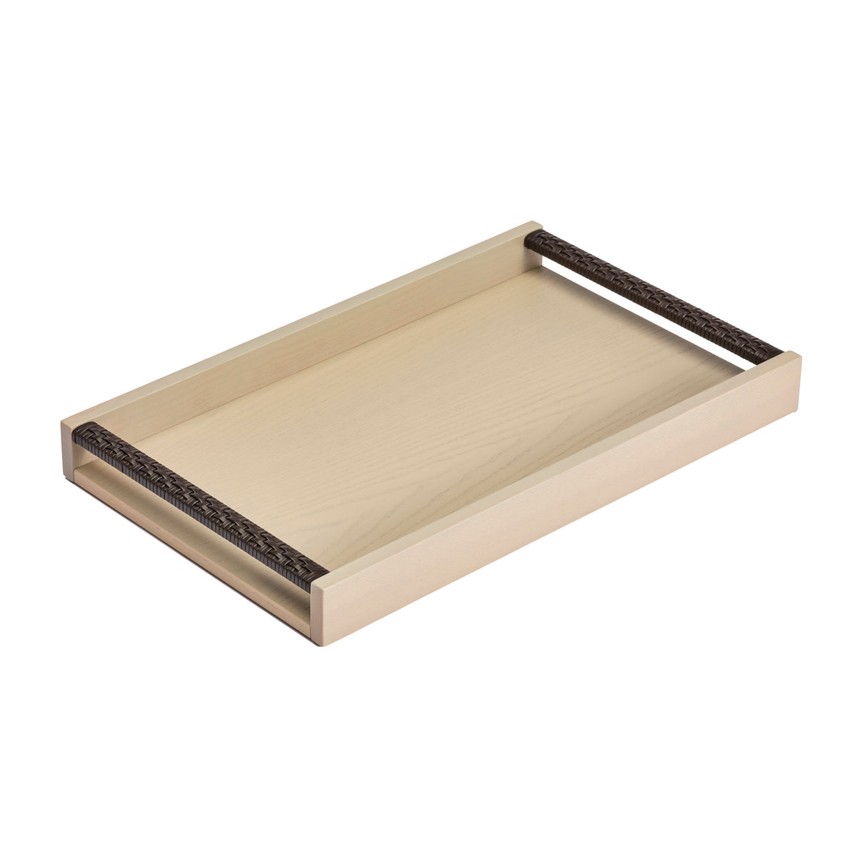 Dama Small Tray With Leather Handles