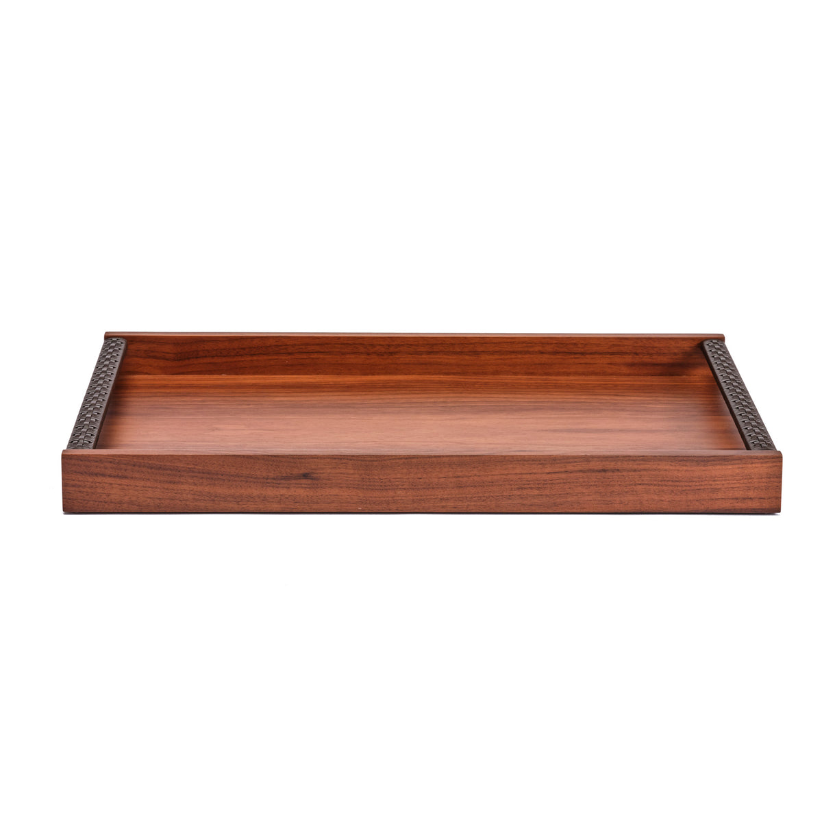 Dama Medium Tray With Leather Handles
