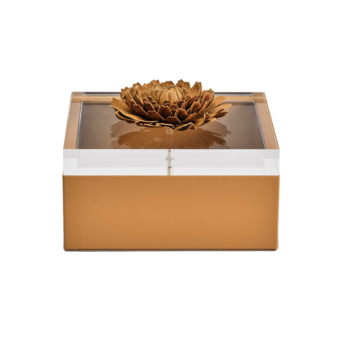 Dahlia Diamonds Large Leather Box
