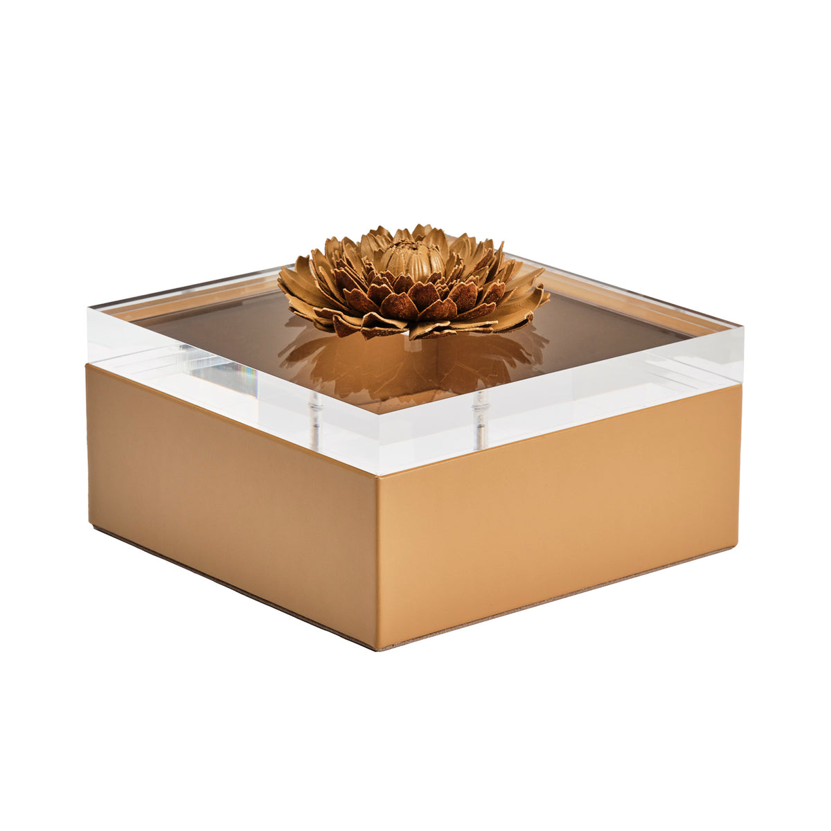 Dahlia Diamonds Large Leather Box